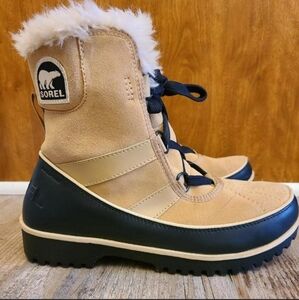SOREL Women's Winter Snow Tivoli II Suede Short Boot NL2089-373 Size 7.5